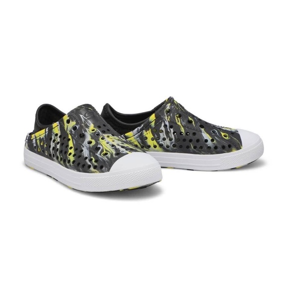 BRAND NEW boy youth skechers foamies guzman solar surge slip on shoes size 2Y - Picture 1 of 9